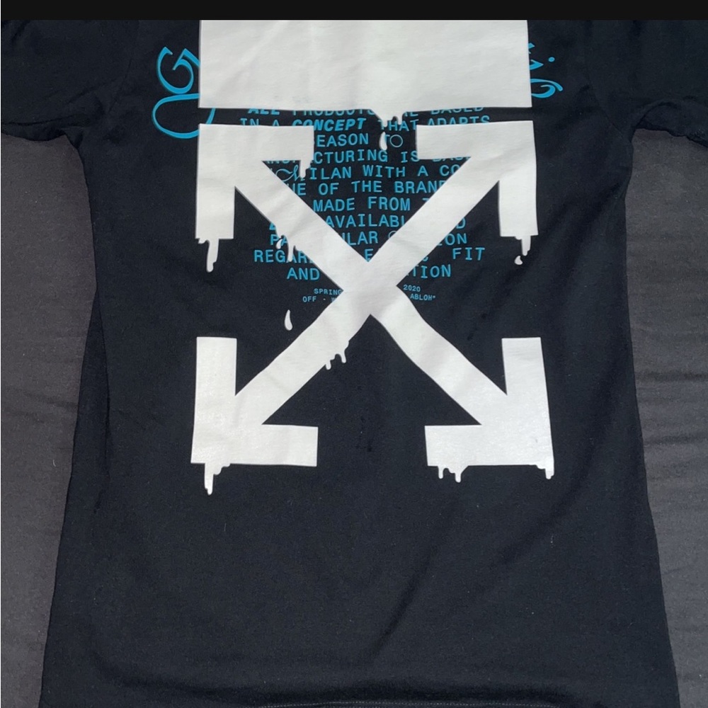 Off white shirt sz small